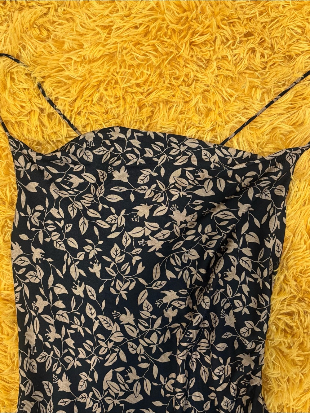 Diane Von Furstenberg | Vintage 90s Midi Slip Dress SZ 6 - Picture 2 of 7